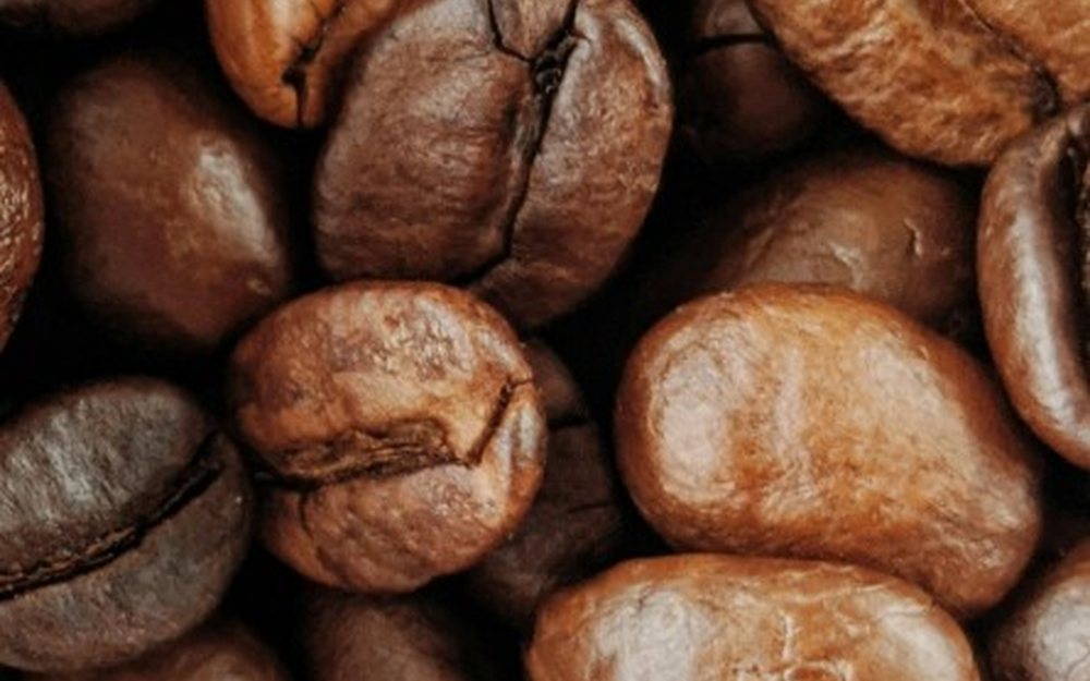 Boabe de cafea prăjite — Etiopia