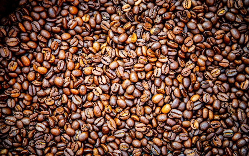 Boabe de cafea prăjite — Guatemala